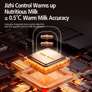 Calentador y Mezclador Eléctrico Profesional de Leche Materna con Control Inteligente de Temperatura, Temporizador, Esterilización y Función de Agitación de Leche - Product Image 5