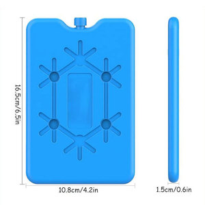 Mattonella di Ghiaccio in Plastica Rigida Riutilizzabile di Alta Qualità, Design OEM per Conservazione Alimenti e Raffreddamento - Product Image 6