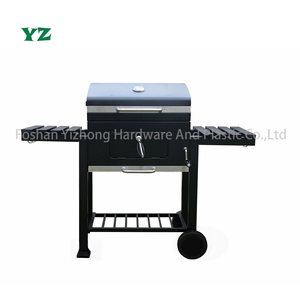 <span class=keywords><strong>Griglia</strong></span> a Carbone per Barbecue <span class=keywords><strong>Quadrata</strong></span> Grande da 24 Pollici con Tavolo Laterale - Product Image 2