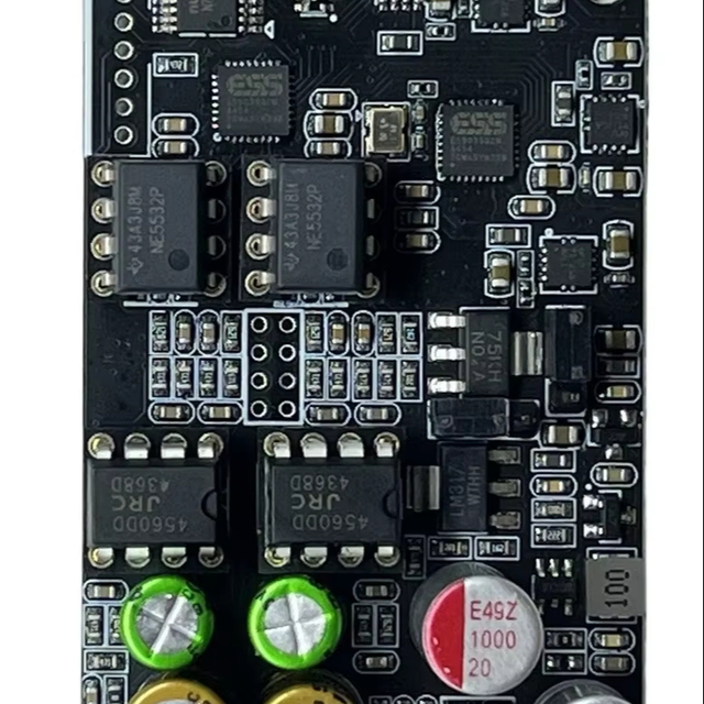 ES9039Q2M Bluetooth 5.4 QCC5181 I2S DSD Fiber Coaxial Input Decoding Board DAC