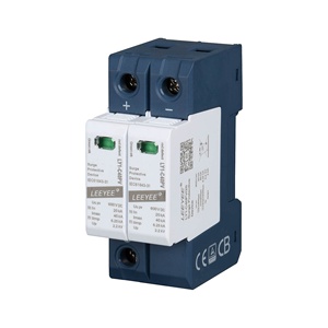 Protector contra Sobretensiones PV SPD LY1-C40 T1 T2 600V 800V 1000V 1500V 1P 2P 3P 4P, Supresor de Picos para Caja de Distribución de Energía - Product Image 1