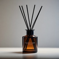 Ensemble diffuseur de parfum à bâtonnets sous marque privée avec boîte, conçu pour les marques de parfums personnalisées, offrant une diffusion de parfum stable