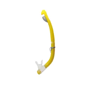 Adult Top Valve Food Grade Silicone Mouthpiece Snorkeling Dry Diving Snorkel