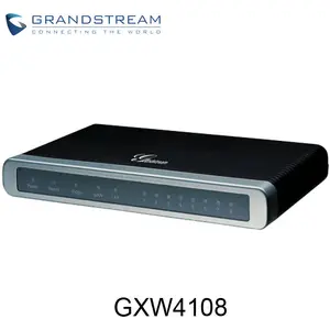 Grandstream-Puerta de enlace serie gxw410x, GXW4108, 8FXO, 2RJ-45 (LAN/WAN), puerta de enlace Voip