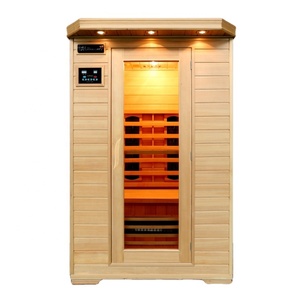 ไม้ที่เป็นของแข็งอินฟราเรดห้องซาวน่า<span class=keywords><strong>G2T</strong></span> Hemlockไม้ซาวน่า - Product Image 1