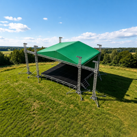 Venta Directa de Estructuras de Aluminio para Escenarios de Eventos al Aire Libre, Diseño Personalizado Gratuito, Sistema de Iluminación para DJ
