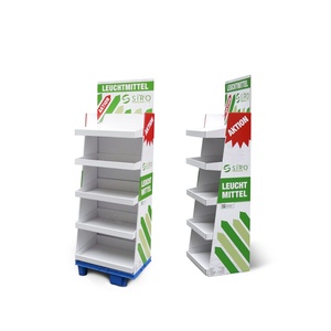 Exhibidores de Cartón Personalizables para Almacenar Botellas de Papel, Acepta Personalización de Logotipo y Tamaño del Cliente, Incluye Cartón Estándar - Product Image 4