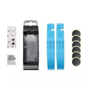 RIDERACE, kits de herramientas de reparación de pinchazos de Ciclismo de alta calidad, neumático redondo de bicicleta, pieza de Parche de goma, accesorios de tubo interior, traje - Product Image 2