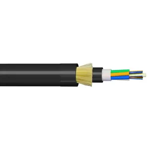 High Quality Adss Aerial Single Mode 4 6 12 48 68 80 144 400m Span Adss Fiber Optic Cables