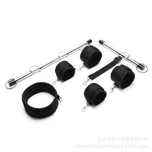 Couples' <b>BDSM</b> sex toys, steel pipes, buttock binding, handcuffs, leg irons, <b>collars</b>, and bondage - Product Image 1