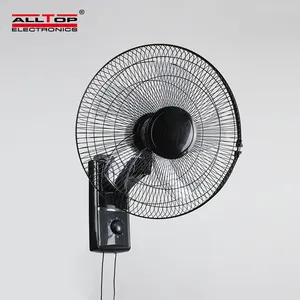 Vento forte Três Engrenagem Legal Para Super Cool Conheça Diferentes Necessidades 16 Polegada Recarregável Wall Mounted Fan