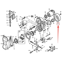 Roue motrice pour chariot élévateur Chaolutong 0039902305 Vulkollan 230x90mm 0,5-2 tonnes pour chariots élévateurs Linde séries 360/379 (T16 T18 T20 L10 L12)