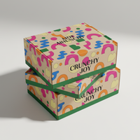 Boîte à rabat pour cosmétiques personnalisée Impression logo Emballage à ergots Boîte cadeau en carton blanc