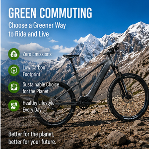 Vélo de trekking et d'aventure puissant et fiable en aluminium avec moteur central 10 vitesses M560 - Vente en gros - ERMA-EC1-M560 - Product Image 5