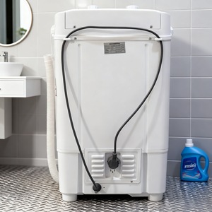 Shoe Washing <b>Machine</b> 7.5kg Electric Plastic Housing Single <b>Row</b> Wash Multifunctional For Cleaning Shoes - Product Image 3