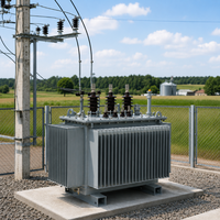 Transformateur élévateur de puissance 33kV-35kV 2000kVA-2500kVA pour centrales solaires et éoliennes et intégration au réseau de stockage d'énergie