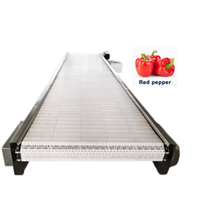 Le convoyeur à bande de PVC de vert plat/aluminium profile le système de convoyeur pour la chaîne de production industrielle d'assemblage - Product Image 2