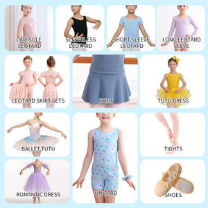 A8003 Vente chaude <span class=keywords><strong>Justaucorps</strong></span> de danse en coton à <span class=keywords><strong>manches</strong></span> <span class=keywords><strong>longues</strong></span> pour enfants, taille personnalisée, <span class=keywords><strong>justaucorps</strong></span> de ballet pour enfants, <span class=keywords><strong>justaucorps</strong></span> de gymnastique pour filles - Product Image 4
