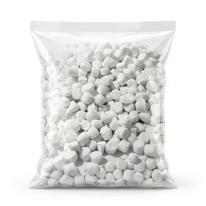 Masterbatch de PE para la industria de la fabricación de bolsas de plástico sopladas, bolsas de compras y empaques flexibles, con alto contenido de CaCO3, suministro a granel. - Product Image 1