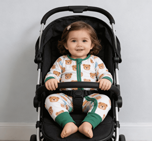 Conjunto <span class=keywords><strong>de</strong></span> Pijama <span class=keywords><strong>de</strong></span> Bambú para Bebé Recién Nacido, Mameluco con Cierre y 2 Piezas, Venta al por Mayor, Listo para Enviar, Ropa <span class=keywords><strong>de</strong></span> Dormir Suave - Product Image 1