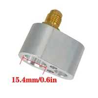 1 set/1 unidad de Conector de Detección de Fugas para Aire Acondicionado de Coche, Bomba de Compresor de Condensador, Interfaz Hembra de 12V para OLIVER