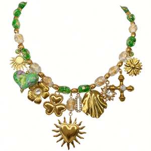 Collar Zoryn para Mujer, Moderno, Chapado en Oro de 18K, con Colgante en Forma de Corazón de Acero Inoxidable y Cadena de Eslabones, para Aniversario - Product Image 5