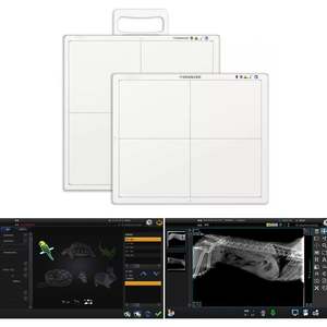 IRAY Panel datar <span class=keywords><strong>DR</strong></span> X Ray, 17*17 detektor Panel datar CSI nirkabel untuk manusia & Vet - Product Image 1