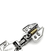 Charnière de meuble dissimulée à fermeture amortie hydraulique en acier inoxydable 304 de 40 mm, charnière robuste avec amortisseur pour porte de placard de cuisine