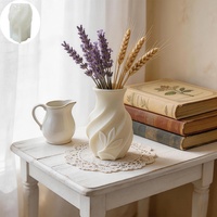 Nouvelles idées : Moule en silicone 3D en relief en forme de feuille, style Instagram, pour DIY, résine époxy, arrangement floral, ornement, vase, pot de fleurs