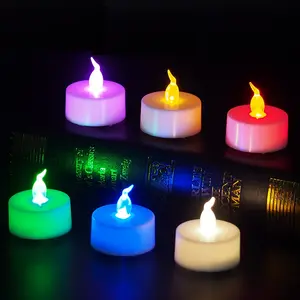 24 Pack LED Tea Lights Candles Battery Powered Electric Candles 100 Hours For Wedding Party