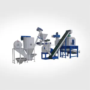 1-2 Tons Per Hour Poultry Feed Complete Production Line/Cattle, chicken, pig feed production machinery price