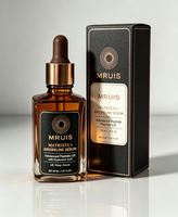 Sérum facial anti-âge MRUIS au collagène et à la caféine, acide hyaluronique, vitamine C, végétalien, raffermissant, anti-rides, 30 ml, OEM ODM