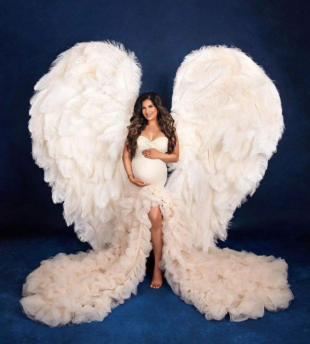 pregnancy gown for shoot