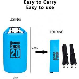 Mochila Impermeable Plegable Ultraligera Personalizada para Actividades al Aire Libre, Navegación, Camping y Senderismo - Product Image 3