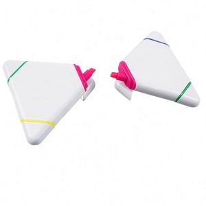 Marcadores Fluorescentes Triangulares Personalizados: 3 Colores para Notas, Diario y Artículos para Fiestas - Product Image 4