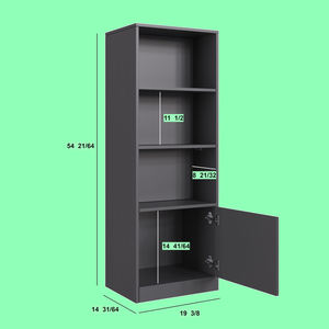 Librería Oculta con Compartimento <span class=keywords><strong>Secreto</strong></span> Deslizante, Directo de Fábrica con Certificación ISO9001, Estantería Ajustable con Ruedas - Product Image 3