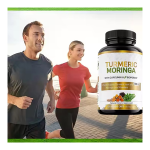 जैविक हल्दी के कैप्सूल करक्यूमिन विटामिन 1100 मिलीग्राम हल्दी पाउडर उच्च शक्ति वाले शाकाहारी कैप्सूल - Product Image 5