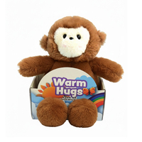 Peluche lestée pour micro-ondes, peluche chauffante pour la chaleur, mignonne et confortable