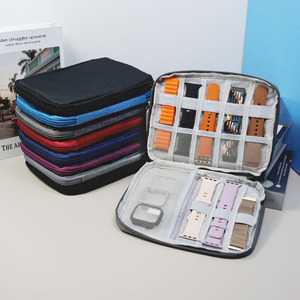 Best Seller Custodia Organizer Personalizzata per Cinturini <span class=keywords><strong>Apple</strong></span> <span class=keywords><strong>Watch</strong></span>, Borsa da Viaggio per Cavi e Accessori Smartwatch - Product Image 4