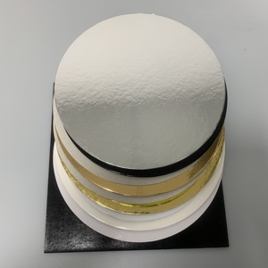 XJH-placa giratoria redonda dorada <span class=keywords><strong>para</strong></span> <span class=keywords><strong>pastel</strong></span>, tambores <span class=keywords><strong>de</strong></span> cartón, plato Base <span class=keywords><strong>para</strong></span> <span class=keywords><strong>pastel</strong></span>, herramienta <span class=keywords><strong>de</strong></span> decoración <span class=keywords><strong>para</strong></span> pasteles y Mousse - Product Image 3