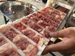 Máquina roscadora de pinchos de barbacoa comercial eléctrica multifuncional de alta calidad - Product Image 2