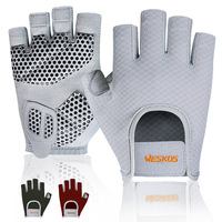 Guantes Deportivos Unisex de Medio Dedo, Antideslizantes, Acolchados, Transpirables, Resistentes a la Abrasión y a las Vescas, para Ciclismo de Montaña y Actividades al Aire Libre