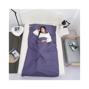 Sac de couchage de voyage ultra-léger adulte coréen coton Portable sac de couchage <span class=keywords><strong>enveloppe</strong></span> intérieur hôtel maison d'hôtes draps sales couvre - Product Image 1