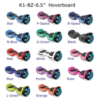 Scooter électrique auto-équilibrant de 6.5 pouces pour enfants variété de couleurs Hoverboard avec haut-parleur Bluetooth prix bon marché