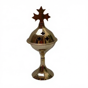 ที่วางธูปทองเหลืองทำด้วยมือ-ที่วางธูปในบ้านและวัดที่ทนทานสำหรับเป็นของขวัญ - Product Image 1