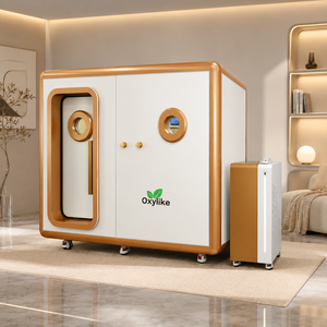 Chambre hyperbare à oxygène à coque rigide 2.0 ATA, deux places, modèle 2027 Top Oxylike OLH-2-S2, pour centre de beauté, usage anti-âge, 95 % d'oxygène - Product Image 2