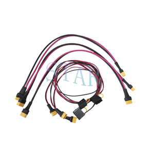 สายชาร์จรถยนต์ไฟฟ้าแบบกำหนดเอง สายไฟเชื่อมต่อ EV หุ้มฉนวน PVC แบบ 2 ขั้ว และ 3 ขั้ว สำหรับยานยนต์ - Product Image 4