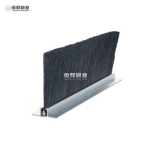 ניילון זיפי אלומיניום מחזיק דלת תחתון דלת חותם רצועת מברשת - Product Image 2