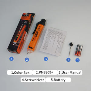 Testeur de tension AC NCV à Double sensibilité PM8909, de 20 po, alarme sonore et lumineuse avec réglage de fil en direct - Product Image 5