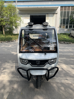 Tricycle cargo électrique fermé JINJIAN à 3 roues, haute capacité de charge, longue portée, 60V >1000W, capacité de charge de 400 kg, chariot de mobilité